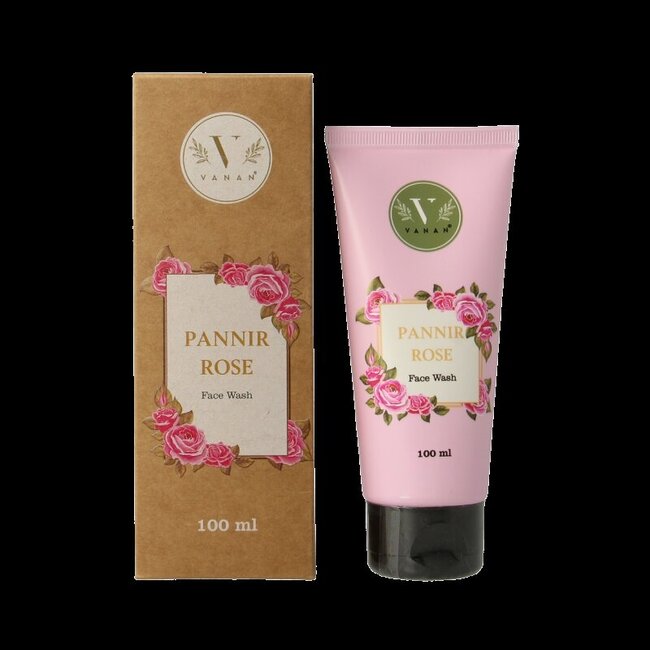 Vanan Pannir rose face wash 100 Milliliter
