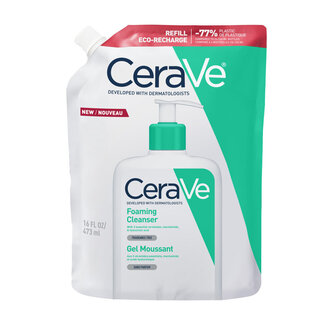 Cerave Cerave Reinigingsgel schuimend normale huid navul 473 Milliliter