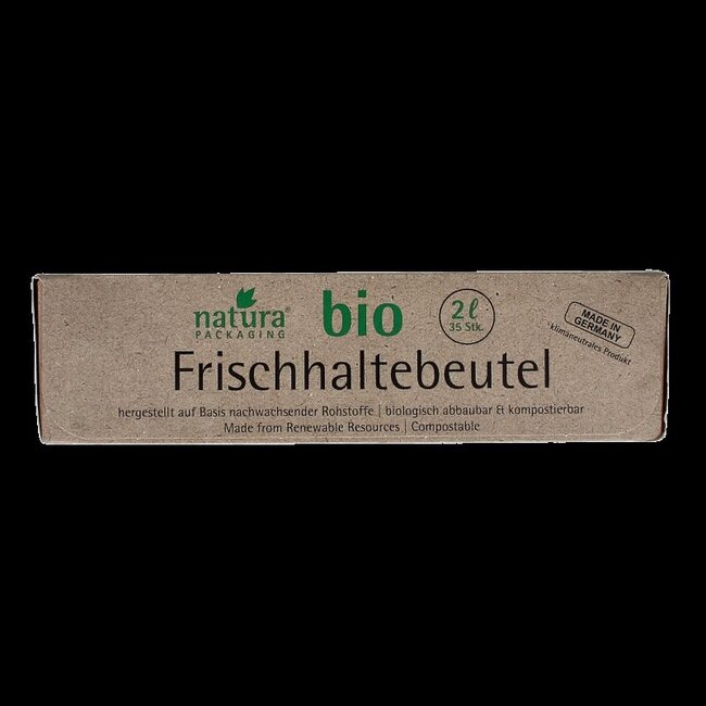 Natura compost lunchzak 2 liter 35 Stuks