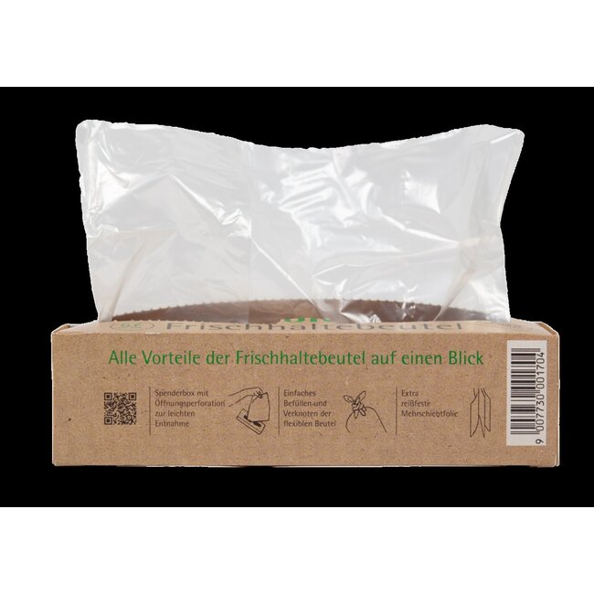 Sacs à lunch compostables Biomat Natura 2 litres 35 pièces