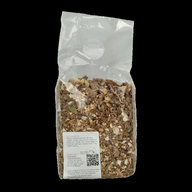 Kari's Crunch Granola spelt kaneel bio 330 Gram