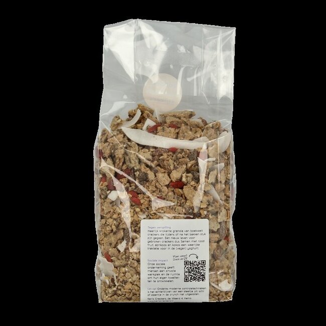 Kari's Crunch Granola boekweit rood fruit bio 330 Gram