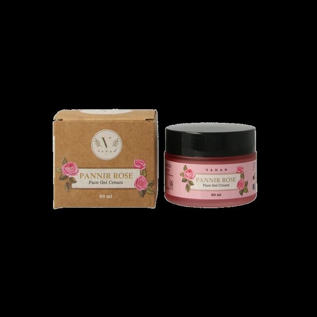 Gel-crème visage à la rose Vanan Pannir 50 ml