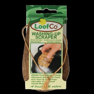 Loofco LoofCo Grattoir à vaisselle en noix de coco bio 1 pièce
