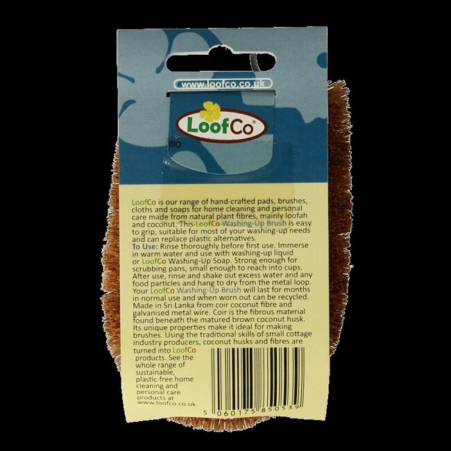 Loofco Afwasborstel kokos bio 1 Stuks