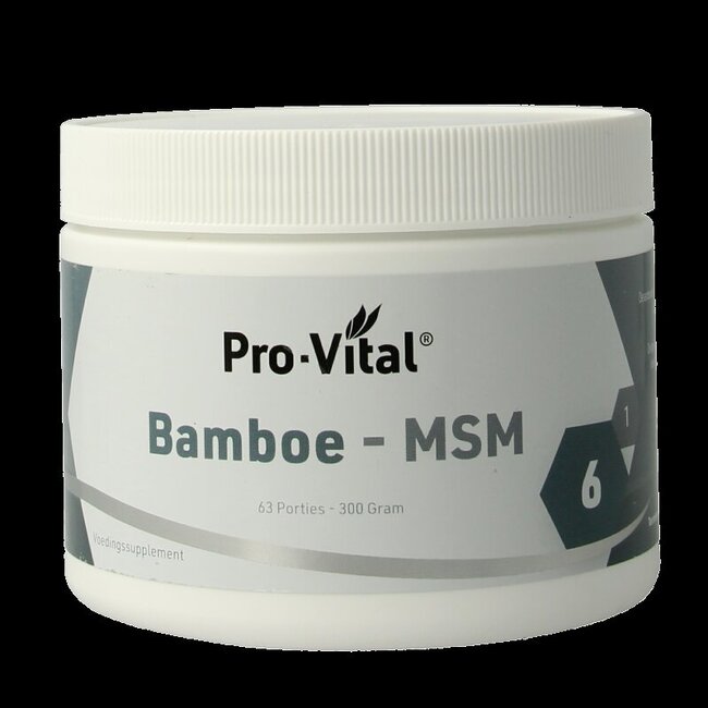 Pro-Vital Bamboe - MSM 2.0 300 Gram