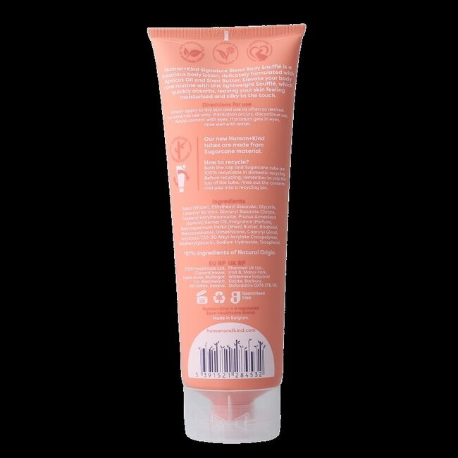 Human+Kind Body souffle/milk signature blend 250 Milliliter