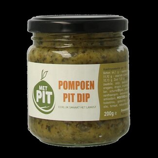 Met PIT Met PIT Pompoenpit dip 200 Gram
