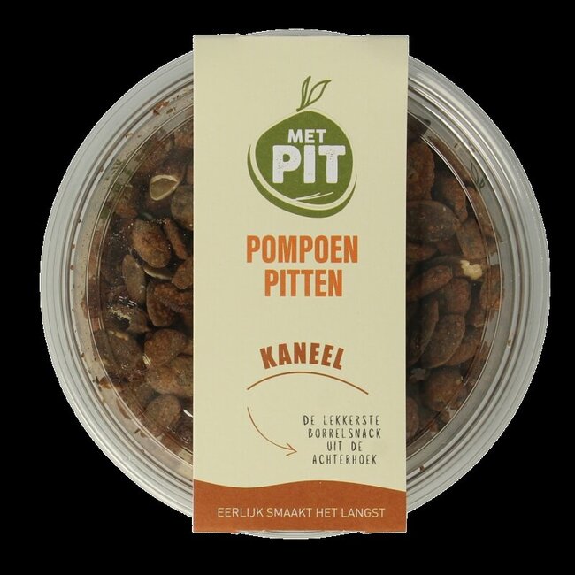 Met PIT Pompoenpitten kaneel 150 Gram