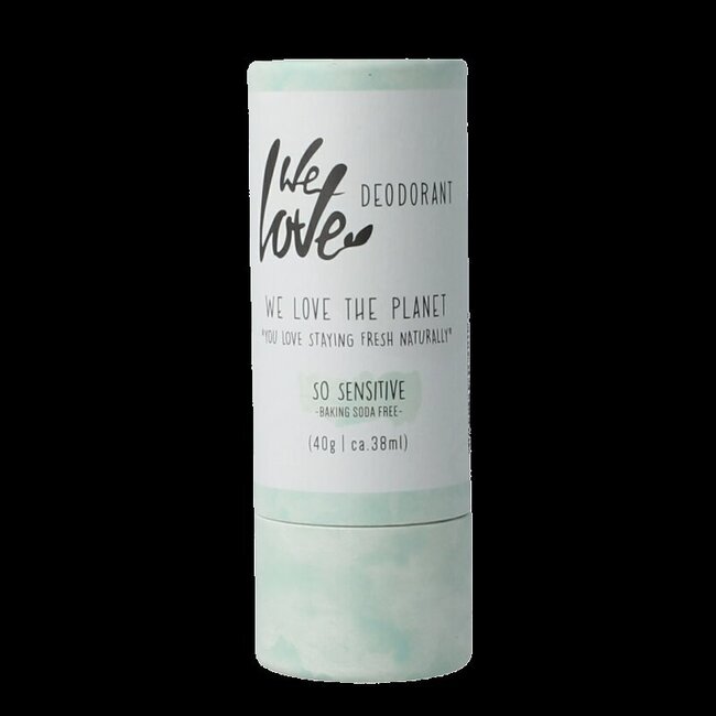 We Love Deodorant stick so sensitive 40 Gram