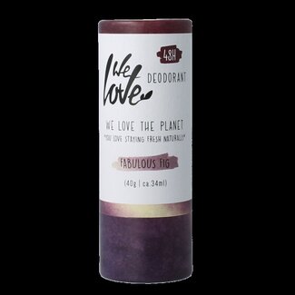 We Love We Love Deodorant stick fabulous fig 40 Gram