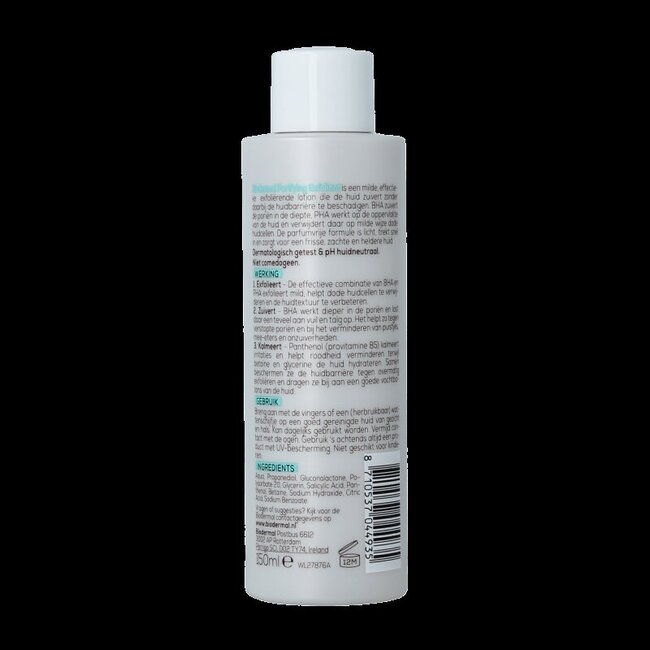 Biodermal Purifying exfoliant sans parfum 150 ml