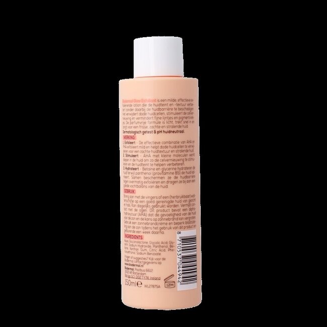 Biodermal Glow exfoliant parfumvrij 150 Milliliter