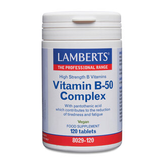 Lamberts Lamberts Vitamine B50 complex 120 Tabletten