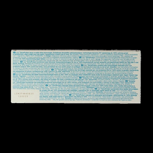OB Tampons extra protect super 16 Stuks