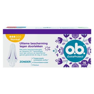 OB Tampons OB ExtraProtect Normal 16 Unités