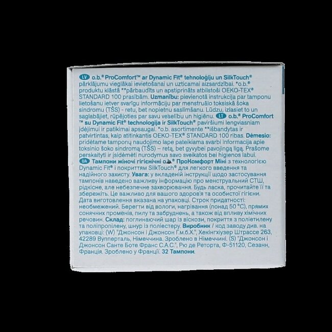 OB Tampons procomfort mini 32 Stuks
