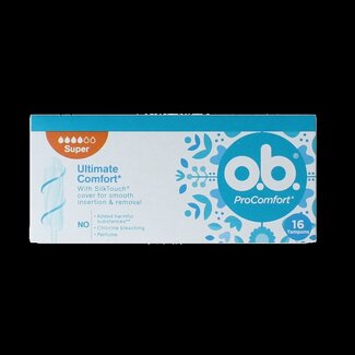 OB Tampons OB ProComfort Super 16 Pièces