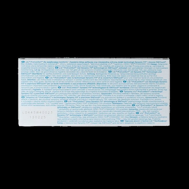 OB Tampons procomfort super 16 Stuks