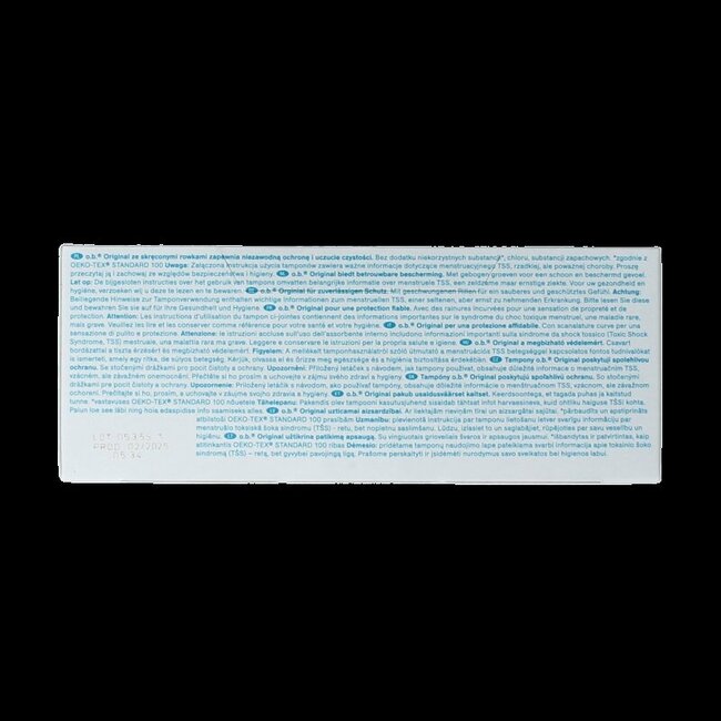 Tampons o.b. Original Super Plus 16 pièces