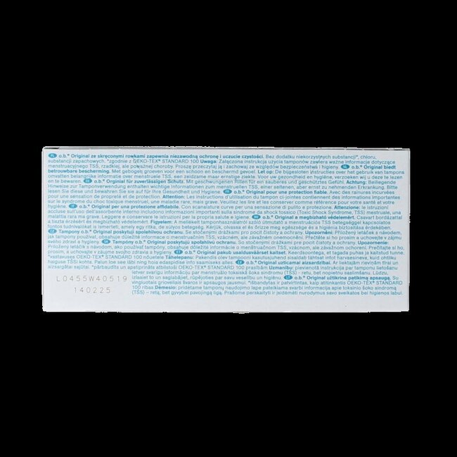 OB Tampons original super 16 Stuks