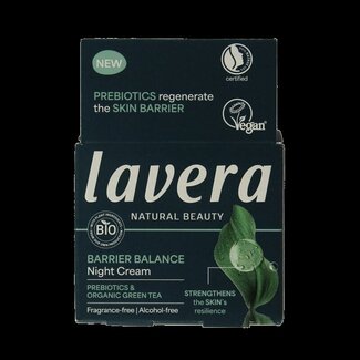 Lavera Lavera Crème de nuit équilibre barrière bio 50 Millilitres