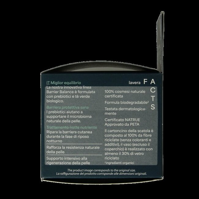 Lavera Barrier balance nightcream bio 50 Milliliter