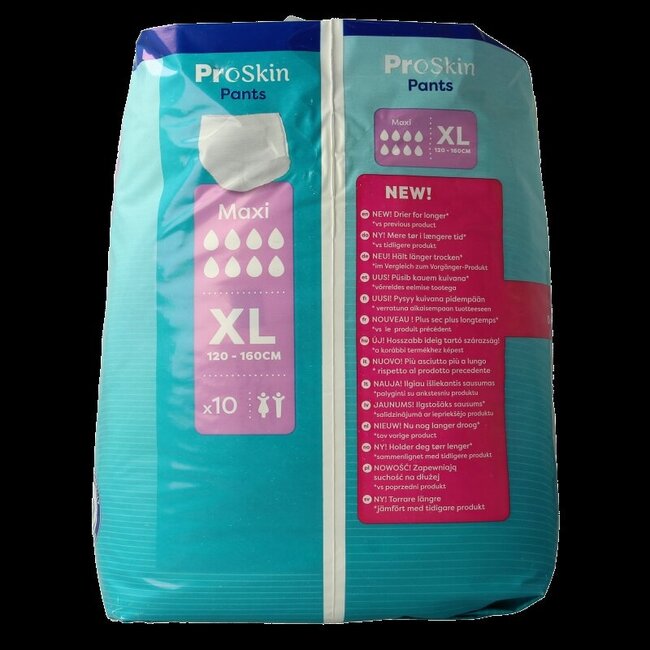 Tena Proskin Pants Maxi XL 10 pièces