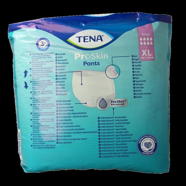 Tena Proskin Pants Maxi XL 10 pièces