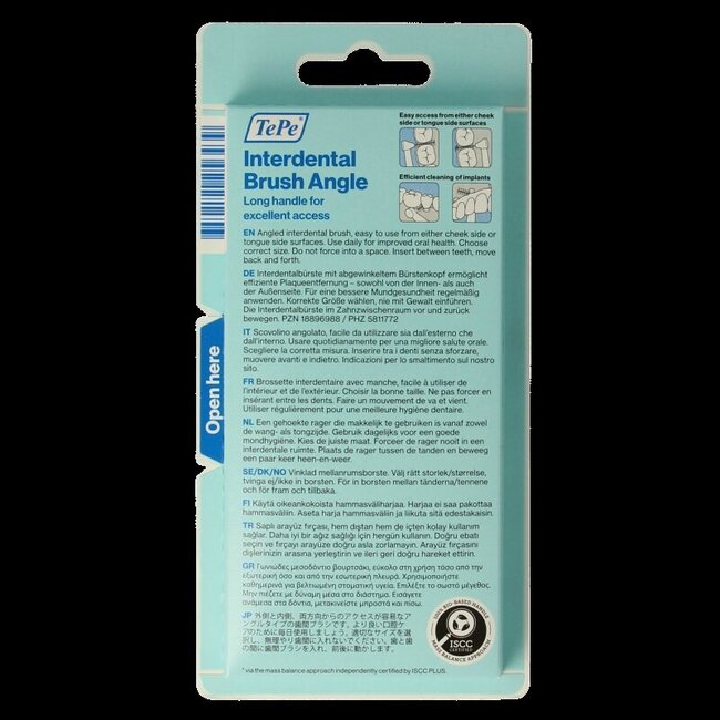 TePe Brossettes interdentaires original rouge 0,5 mm taille 2 6 pièces