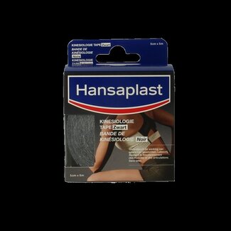 Hansaplast Hansaplast Kinesio tape zwart 1 Stuks