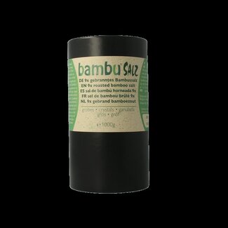 Bambu Salz Sel de Bambou gros 9 fois torréfié 1 Kilogramme