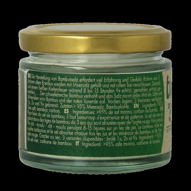 Bambu Salz Bamboezout zeer fijn 1x gebrand 110 Gram