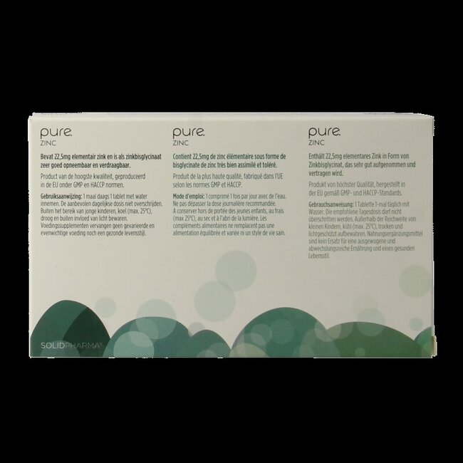 Pure Zinc 60 Tabletten
