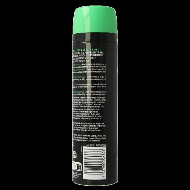 Wilkinson Gel à raser sensitive 200 ml