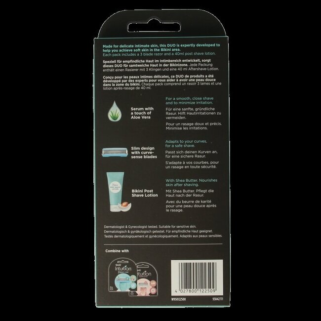 Rasoir Wilkinson Intuition Bikini Care, 1 unité