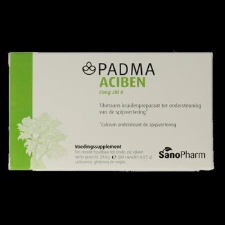 SanoPharm SanoPharm Padma aciben 60 Capsules