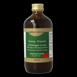 Natupharma Natupharma Honing luchtwegensiroop 250 Milliliter