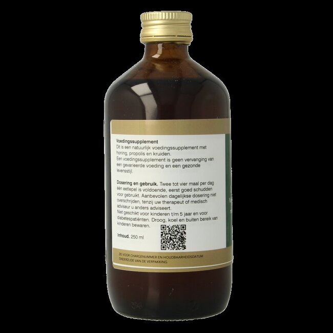 Natupharma Honing luchtwegensiroop 250 Milliliter