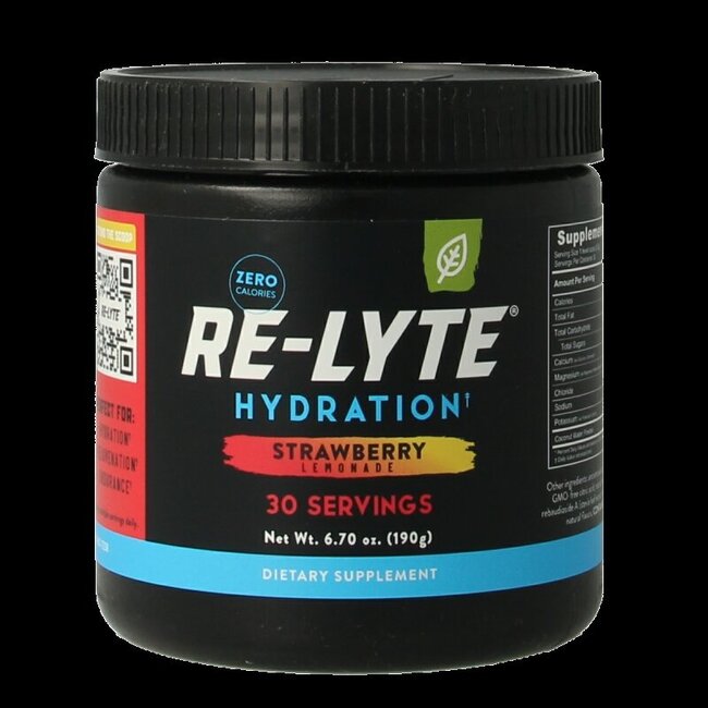 Re-Lyte Hydration drankmix aardbei limonade 195 Gram
