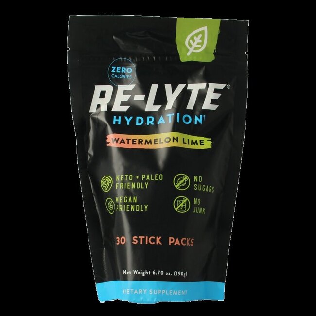 Re-Lyte Hydration drankmix watermeloen/limoen stick 30 Stuks