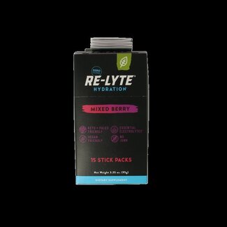 Re-Lyte Re-Lyte Hydration drankmix gemengde bessen stick 15 Stuks