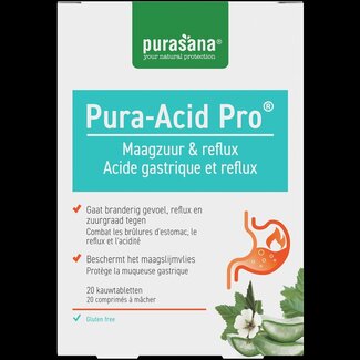 Purasana Purasana Pura-acid pro 20 Kauwtabletten