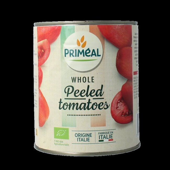 Primeal Tomates pelées bio 800 g