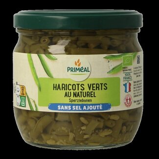 Primeal Primeal Haricots verts sans sel ajouté bio 330 g