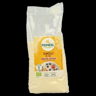 Primeal Primeal Semoule de blé blanc grosse bio 500 Grammes
