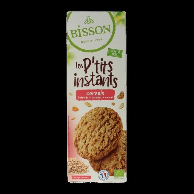 Bisson Les Petits Instants biscuits aux céréales bio 150 g