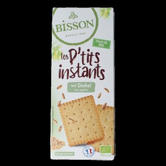 Bisson Bisson Les petits instants biscuits épeautre bio 155 Grammes