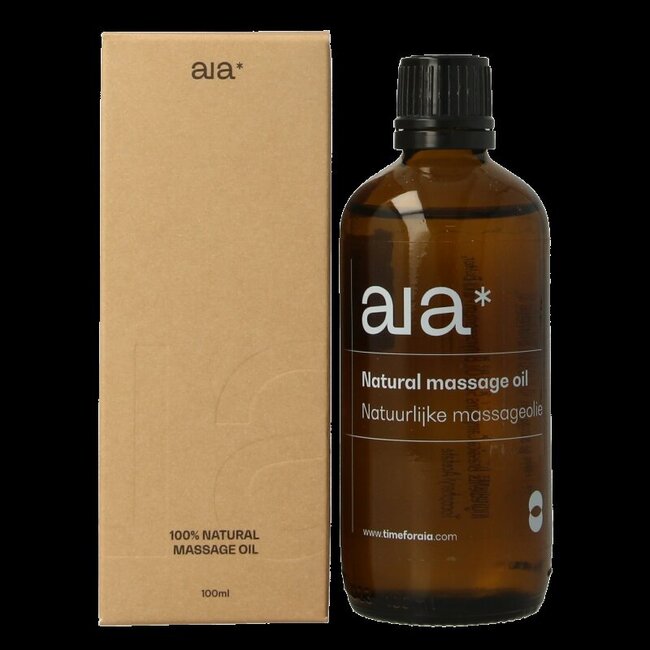 Aia* Massageolie natuurlijk 100 Milliliter