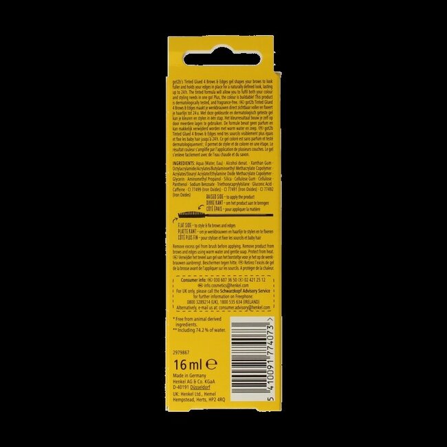 Got2b Glued 4 Brows Brun Foncé 16 ml